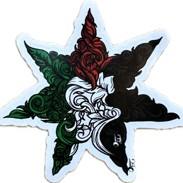 Sticker - Floral Palestine Thumbnail