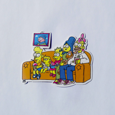 Sticker - Simpsons family Thumbnail