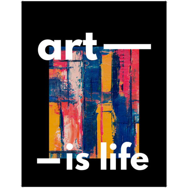 Art is life desing Thumbnail